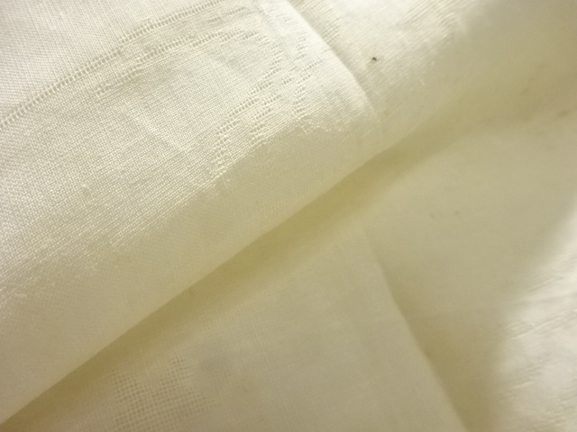  アンティーク　透かし織流水模様夏用長襦袢